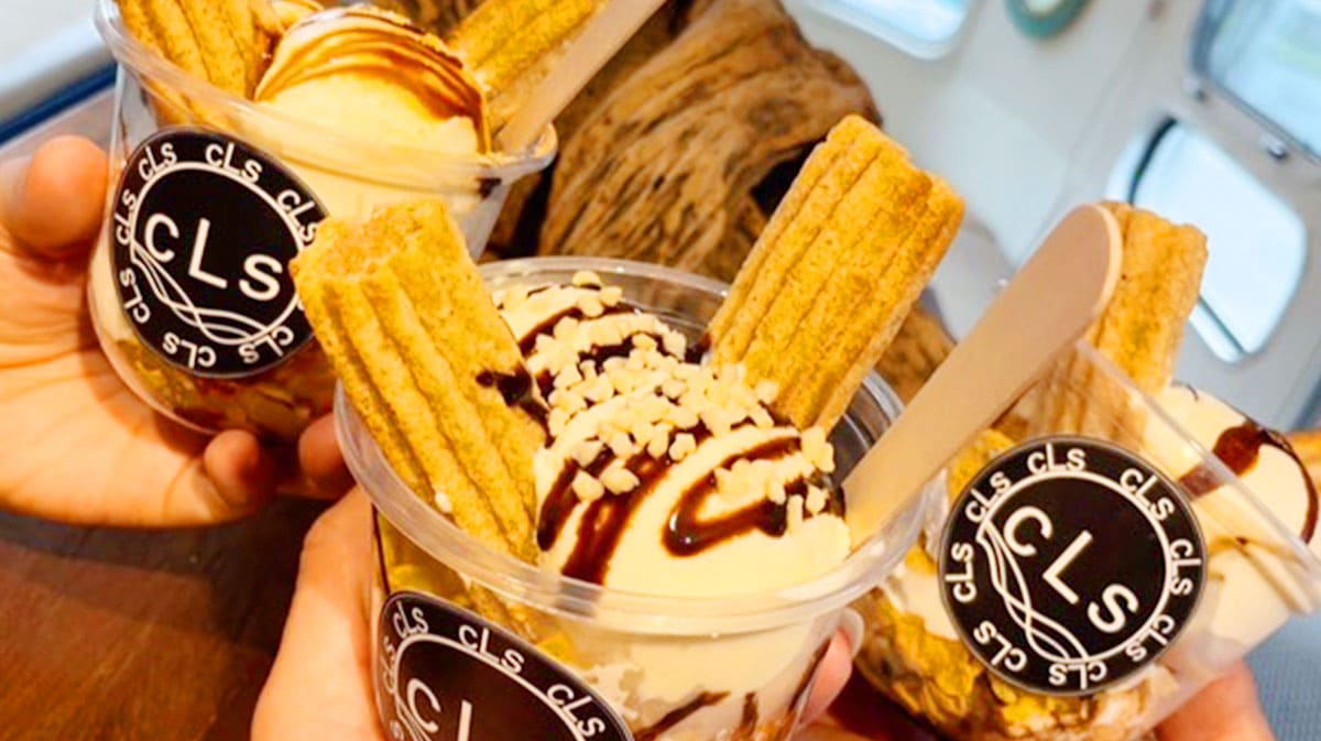 Churro sundae（チュロサンデー）